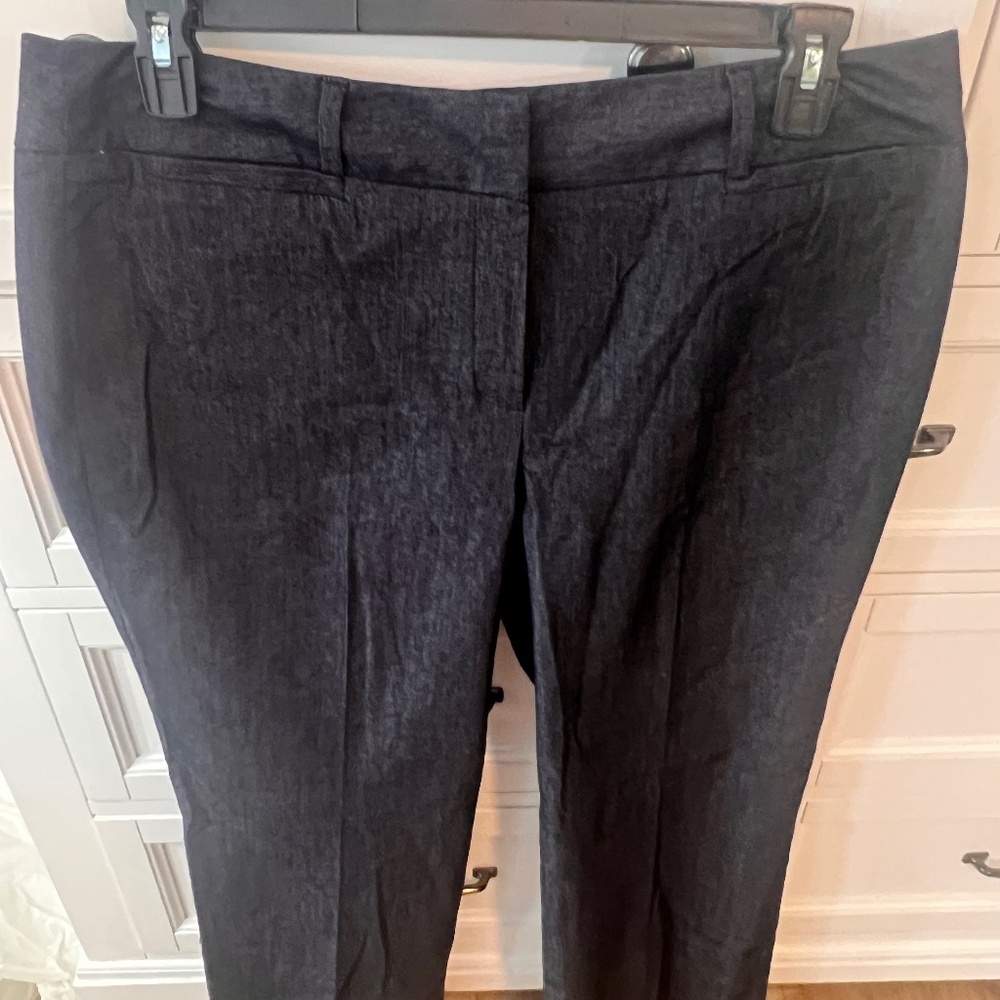 Womens New Directions denim trouser 16p nwt